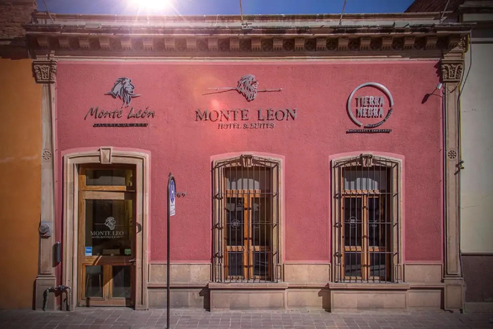Monte Leon Hotel Boutique & Galeria Exterior foto